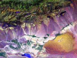 Turpan Depression Scenery
